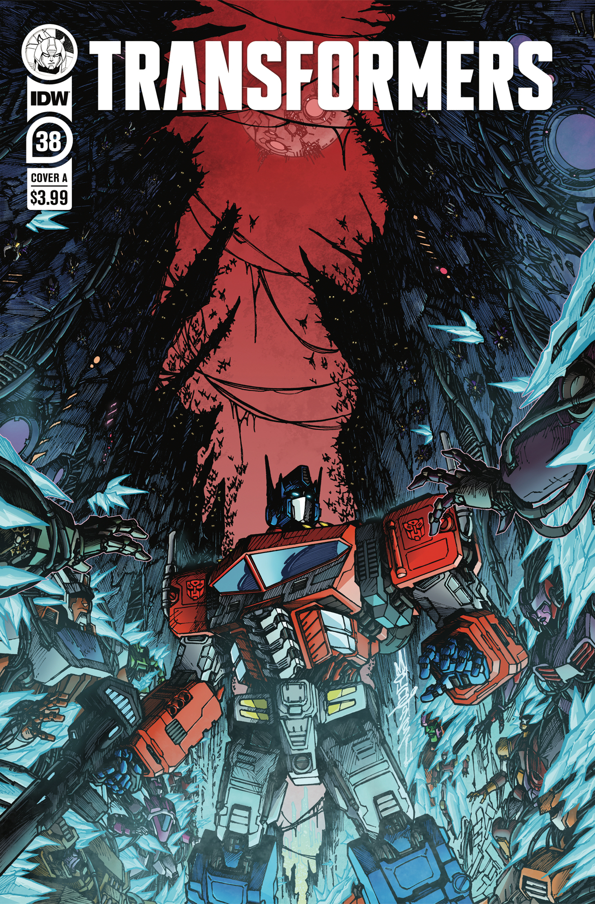 Transformers #38 Cover A Milne