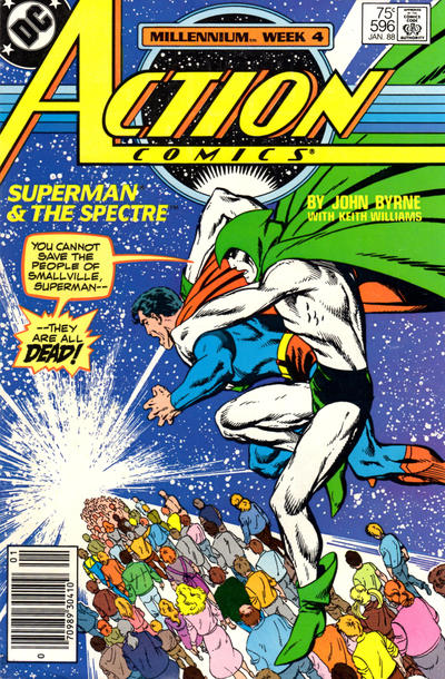 Action Comics #596 [Newsstand]-Very Good (3.5 – 5)