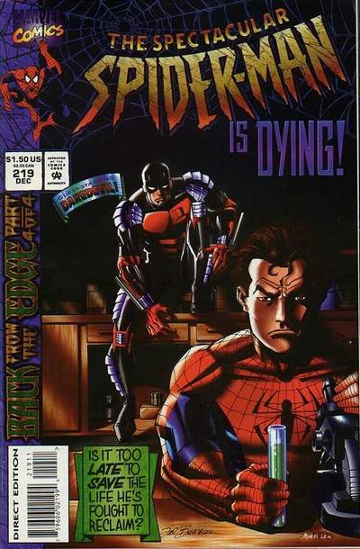 The Spectacular Spider-Man #219 [Direct Edition]-Very Good (3.5 – 5)