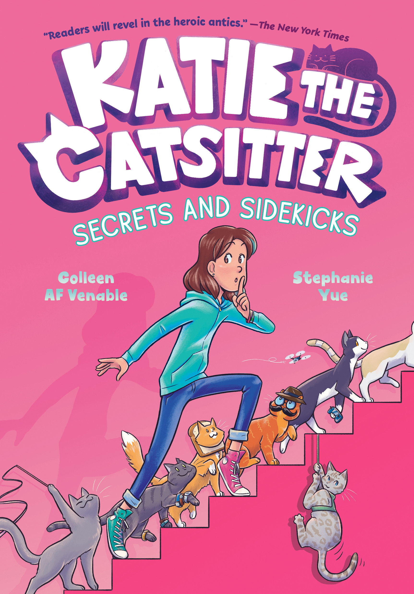 Katie The Catsitter Hardcover Graphic Novel Volume 3 Secrets And Sidekicks