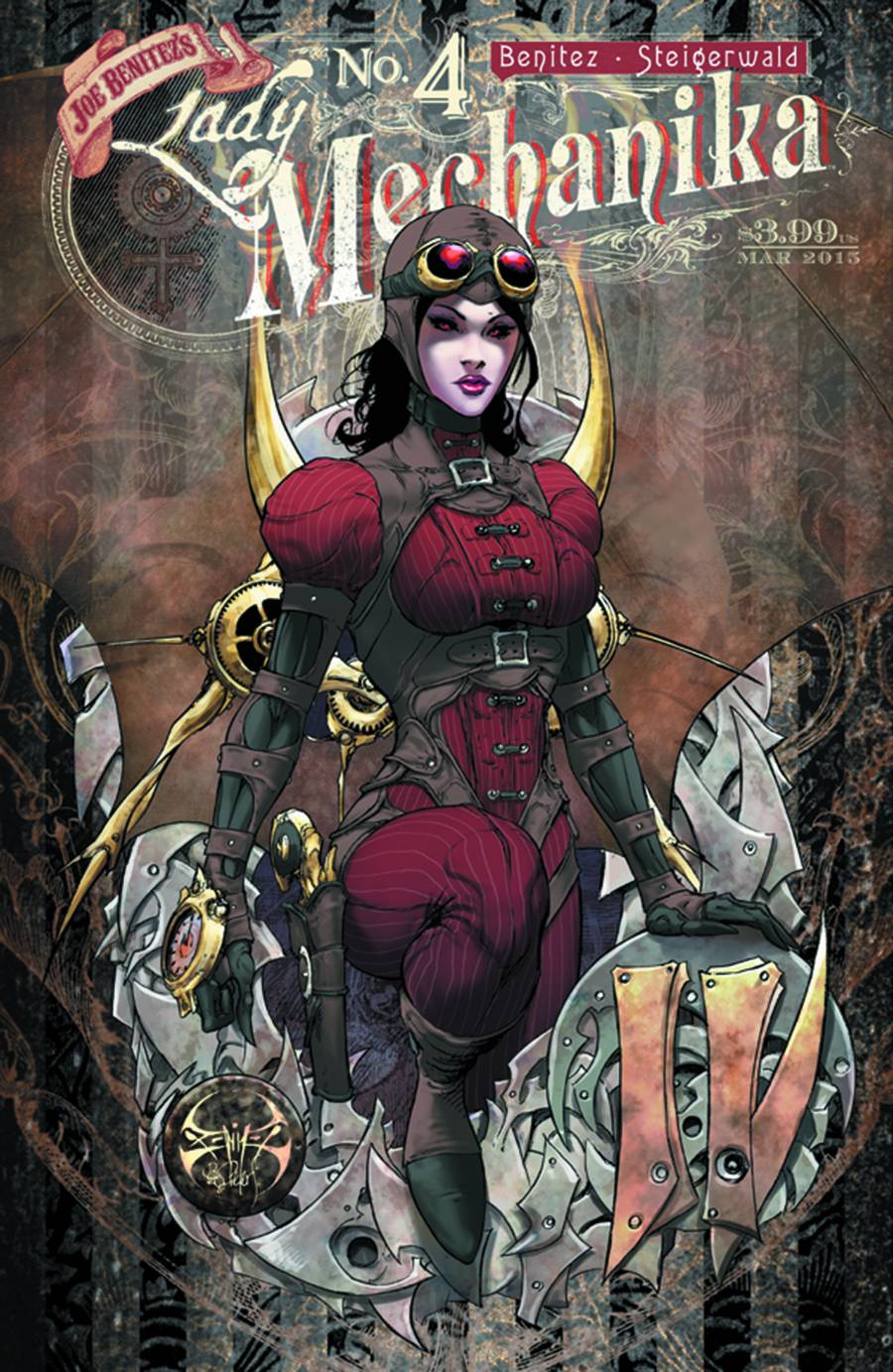 Lady Mechanika #4 Main Covers