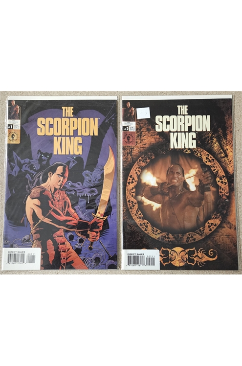 Scorpion King #1-2 (Dark Horse 2002) Set