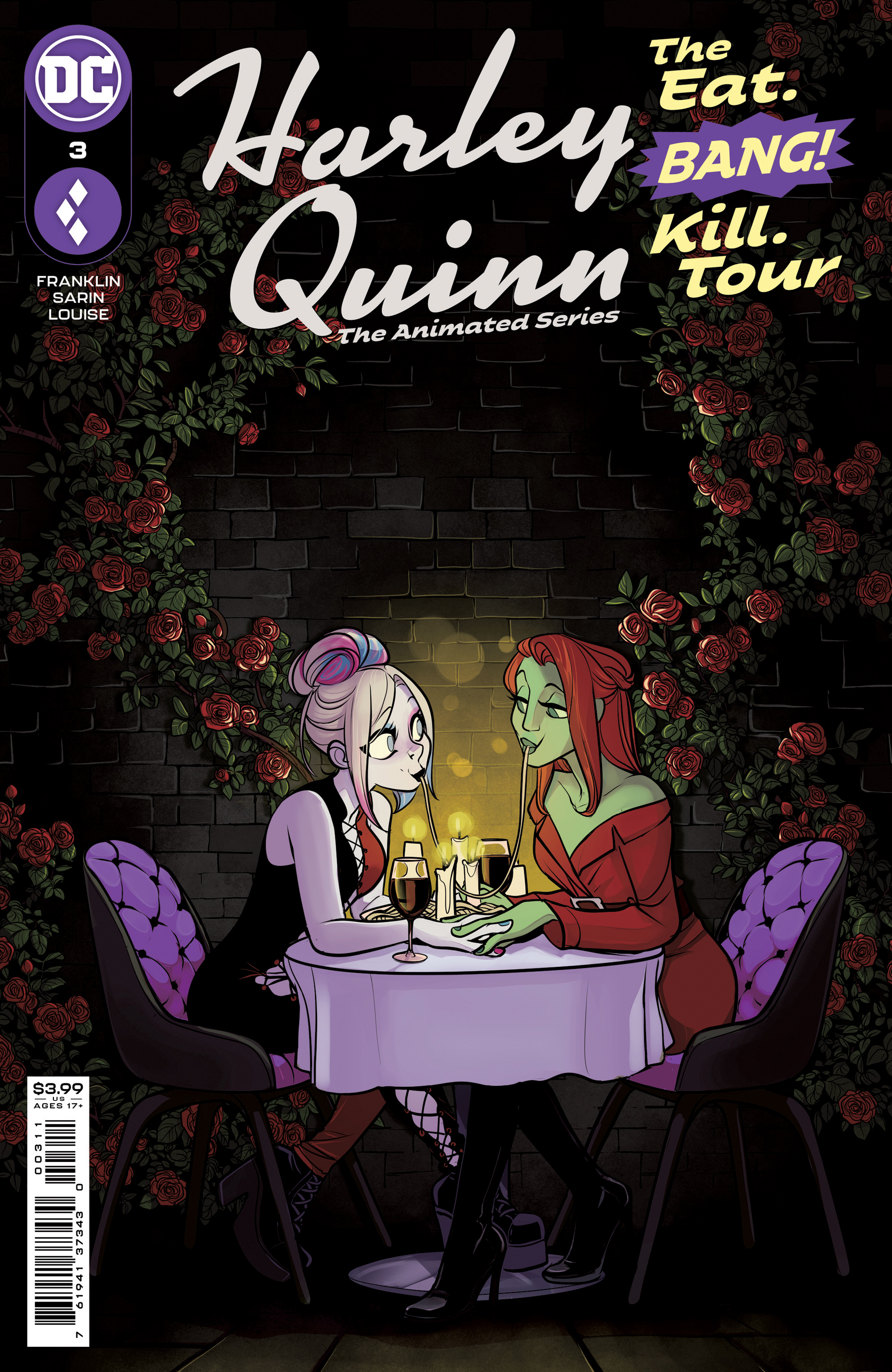 Harley Quinn The Animated Series The Eat Bang Kill Tour #3 Cover A Max Sarin (Mature) (Of 6)