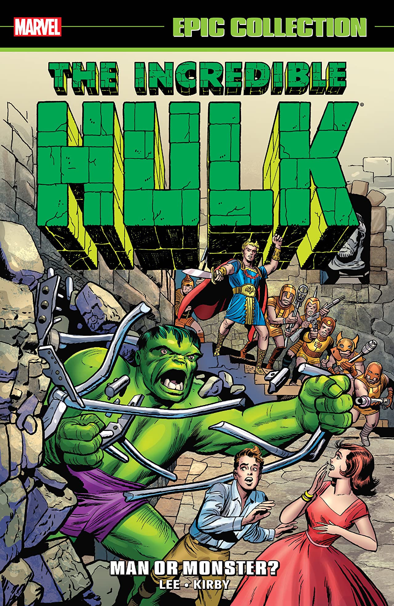 Incredible Hulk Epic Collection Graphic Novel Volume 1 Man Or Monster (2021 Printing)