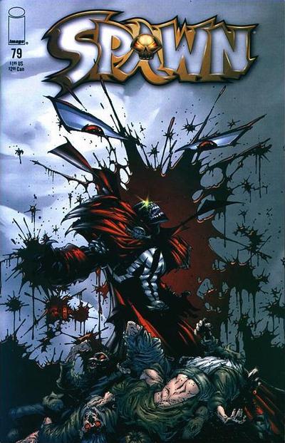 Spawn #79 [Direct]-Good (1.8 – 3) Tear In Spine