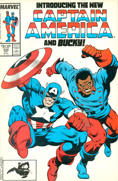 Captain America #334 [Direct]-Very Fine (7.5 – 9)