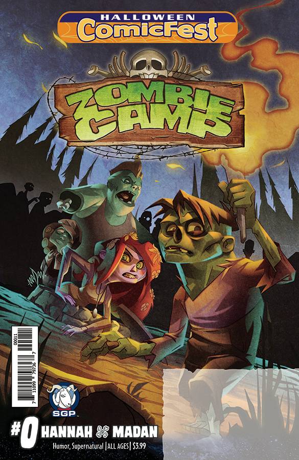 Hcf 2016 Zombie Camp Mini Comic Event Bundle