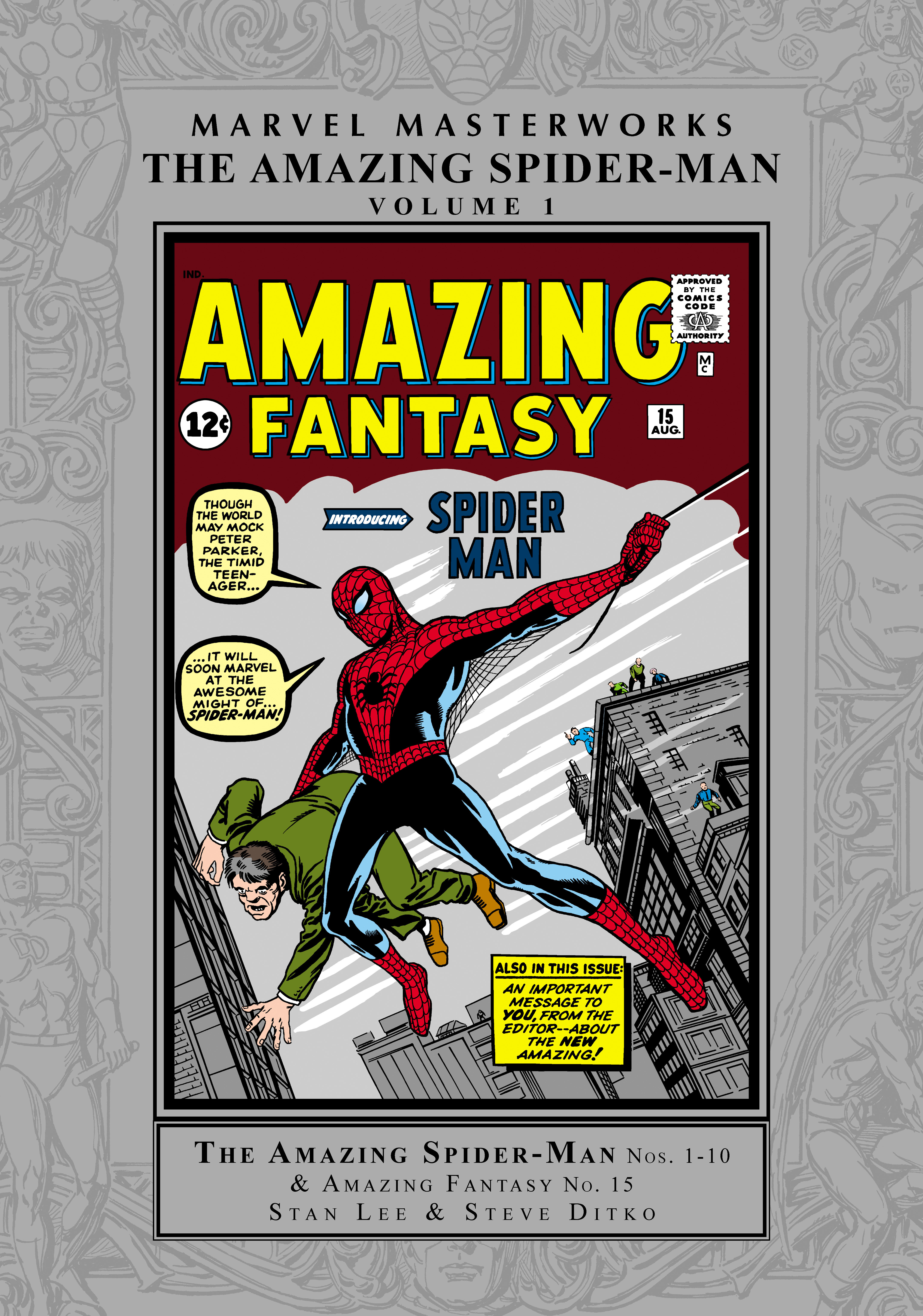 Marvel Masterworks Amazing Spider-Man Hardcover Volume 1 (Remasterworks)
