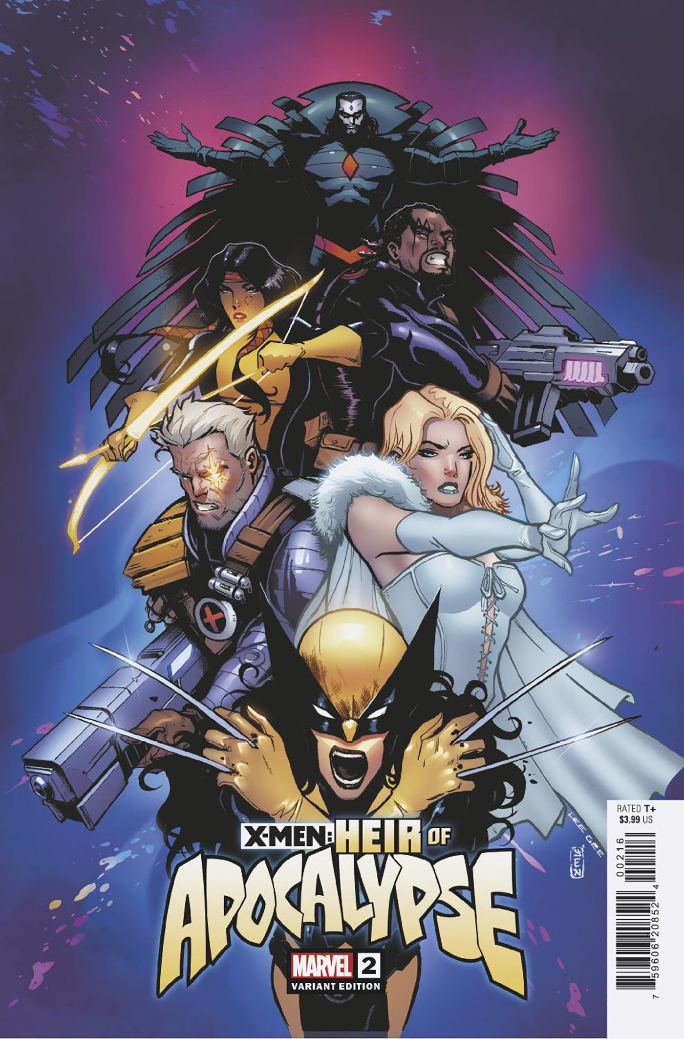 X-Men: Heir of Apocalypse #2 Lee Garbett Variant 1 for 25 Incentive