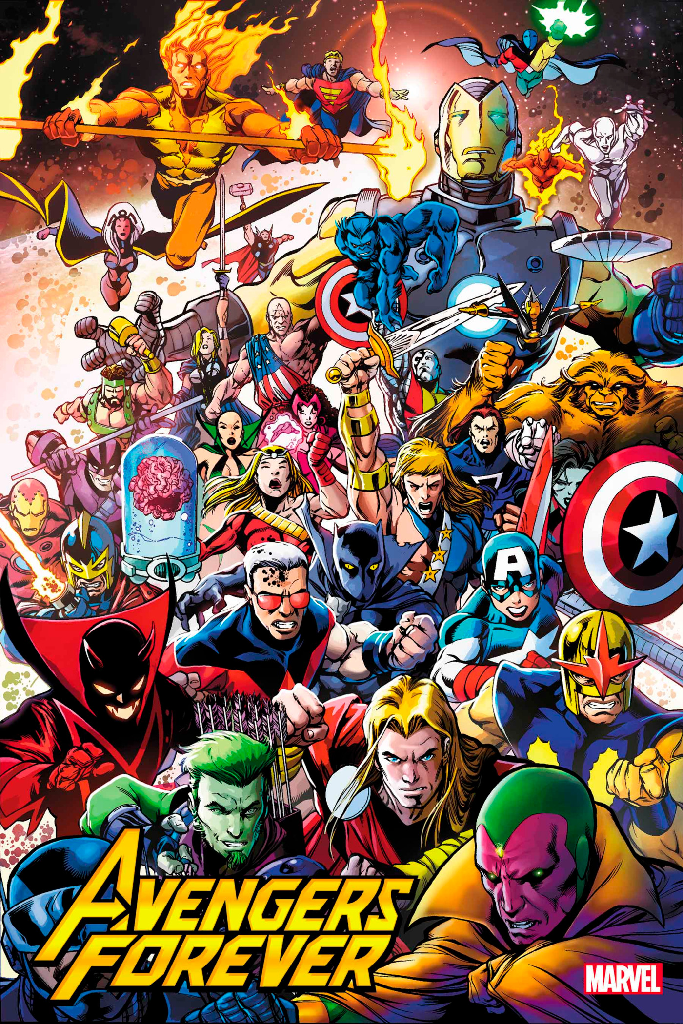 Avengers Forever #1 Remastered Variant (2021)