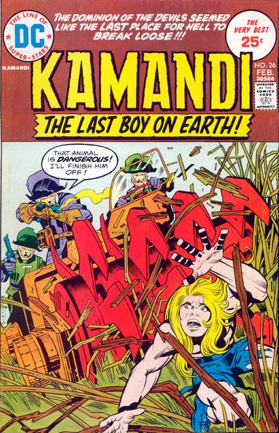 Kamandi, The Last Boy On Earth #26-Very Fine (7.5 – 9)