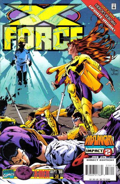 X-Force #58 [Direct Edition]-Fine (5.5 – 7)