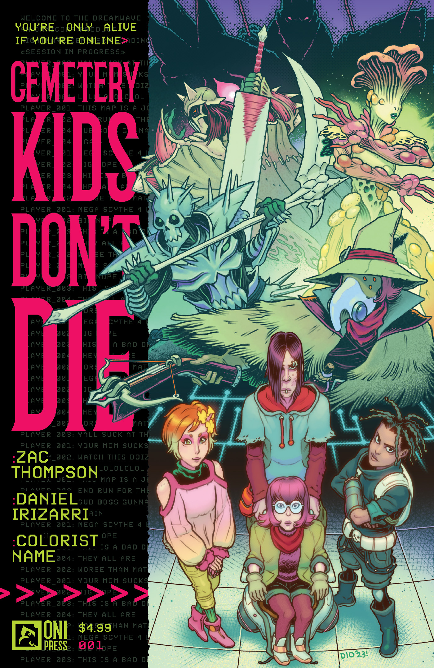 Cemetery Kids Don't Die #1 Cover A Daniel Irizarri (Of 4)