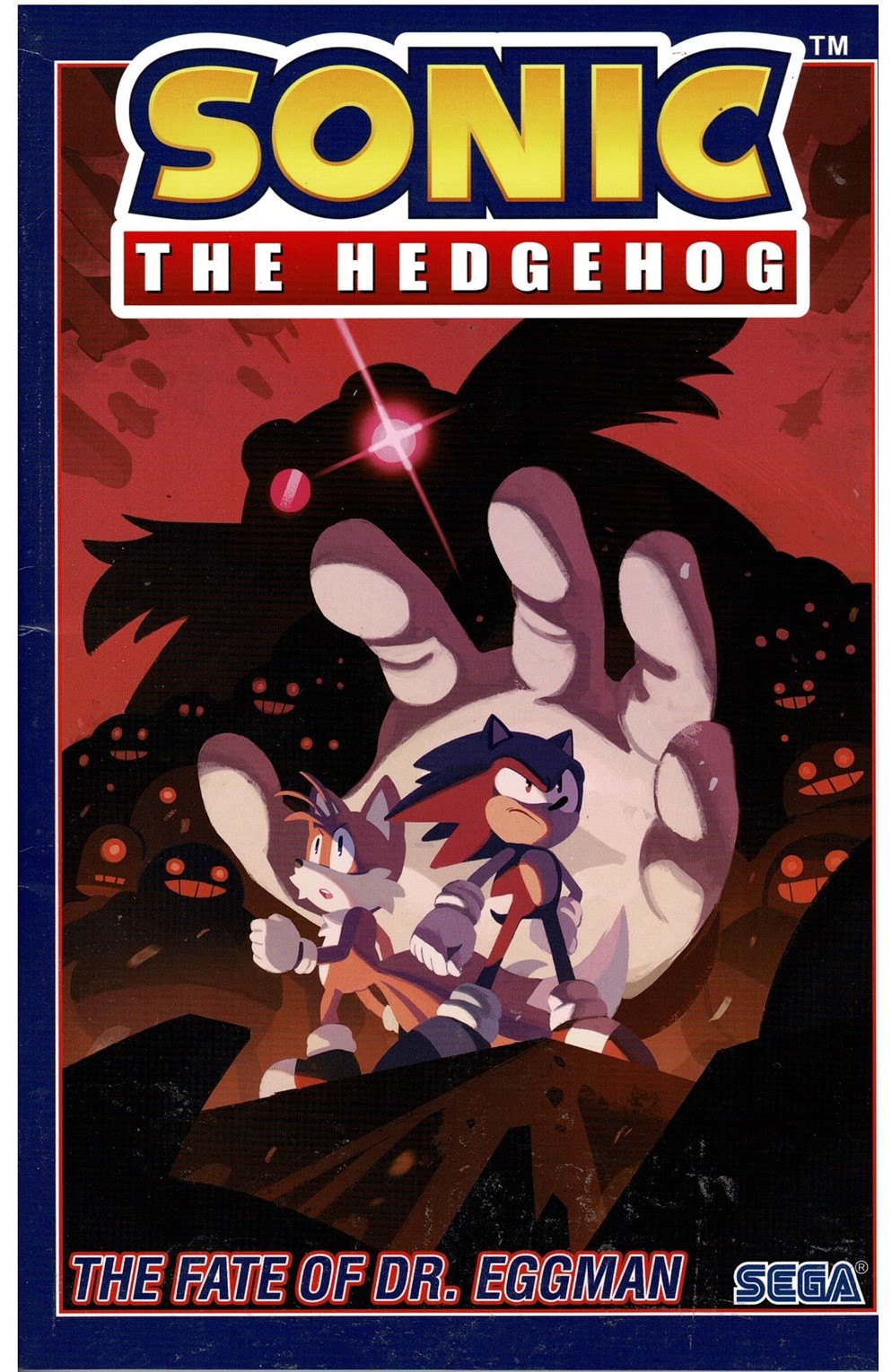 Sonic The Hedgehog : The Fate of Dr. Eggman Graphic Novel Half Off