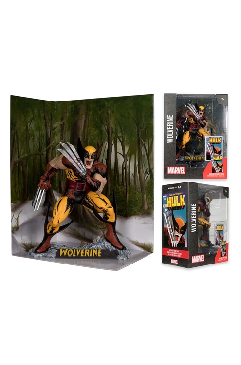 Marvel Posed PVC Statue 1/6 Wolverine (The Incredible Hulk #340) 