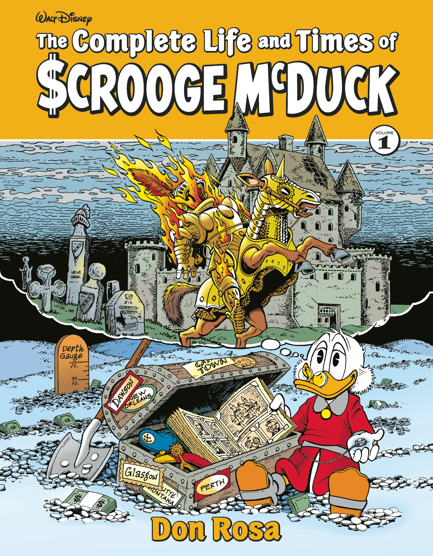 Complete Life & Times Scrooge McDuck Hardcover Volume 1 Rosa