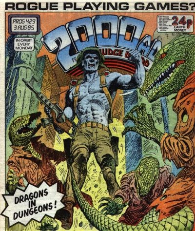 2000 AD #429-Near Mint (9.2 - 9.8)