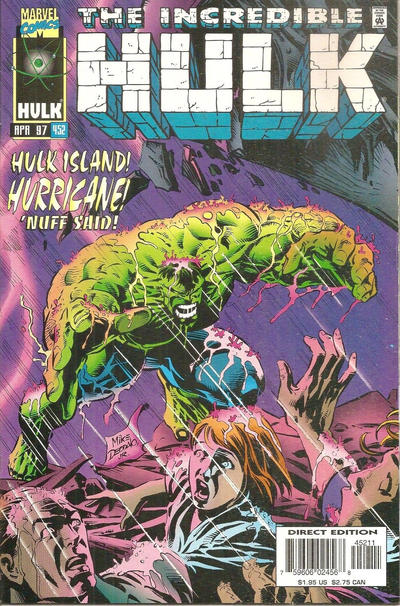 The Incredible Hulk #452 [Direct Edition]-Very Fine