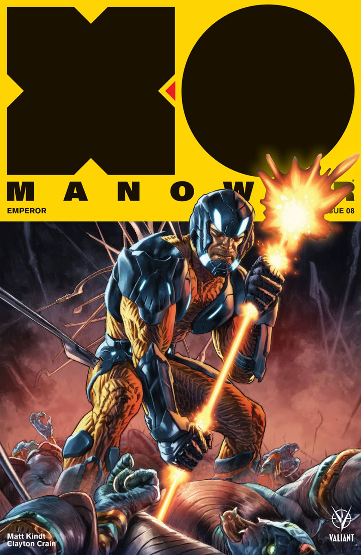 X-O Manowar #8 Cover A Larosa (2017)