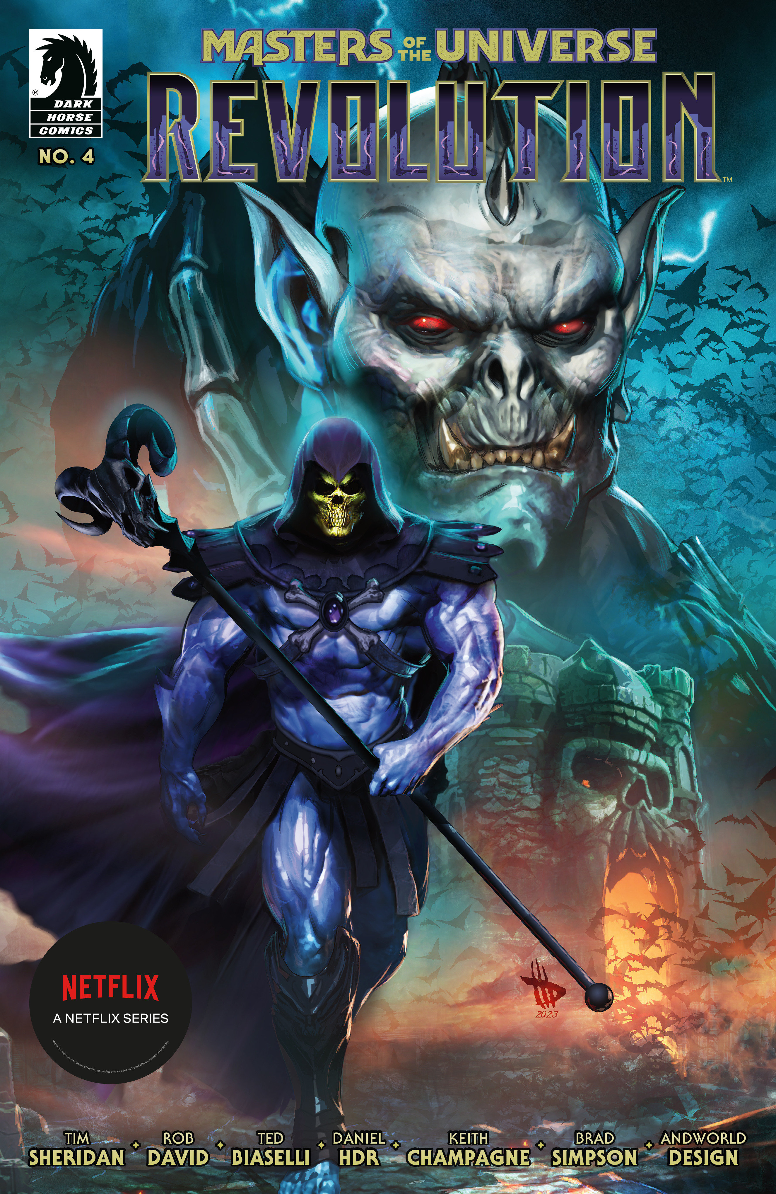 Masters of the Universe Revolution #4 Cover A (Dave Wilkins)