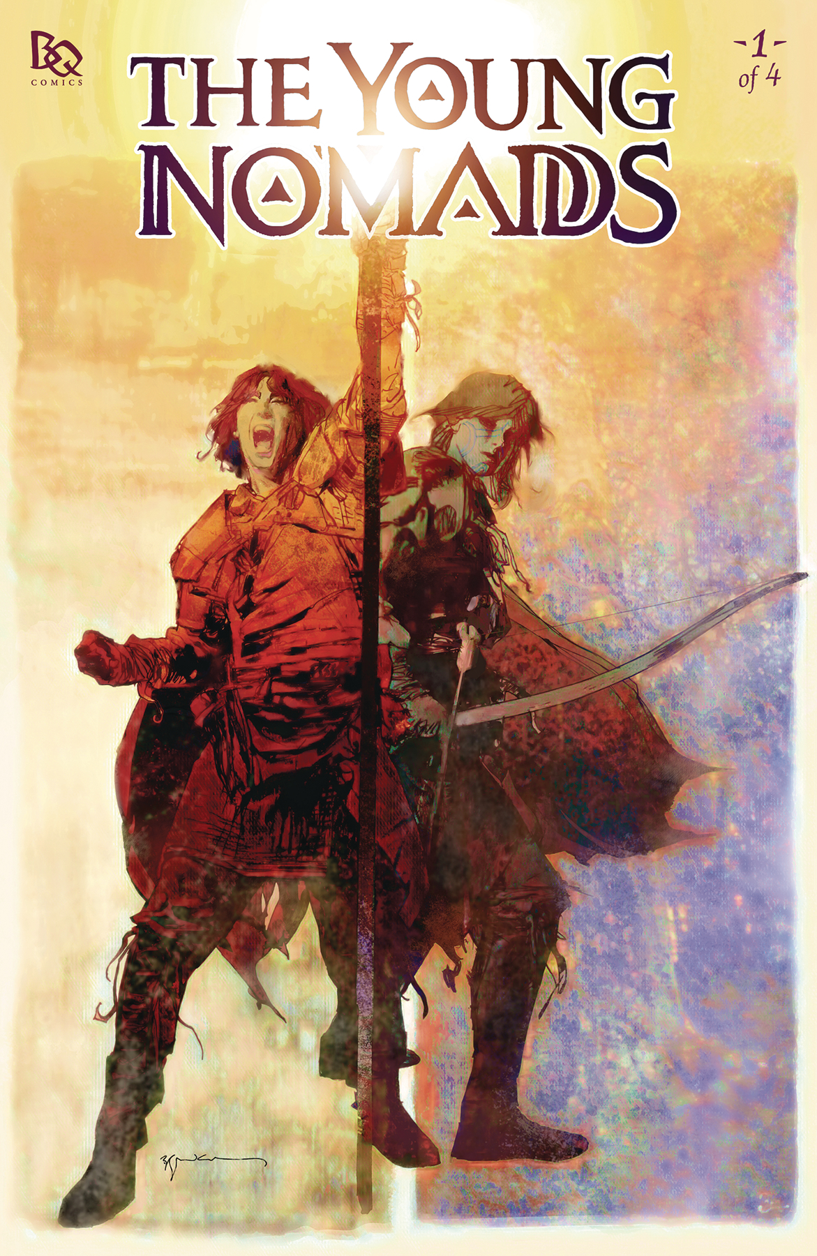 Young Nomadds #1 Cover B 1 for 5 Incentive Sienkiewicz (Of 4)