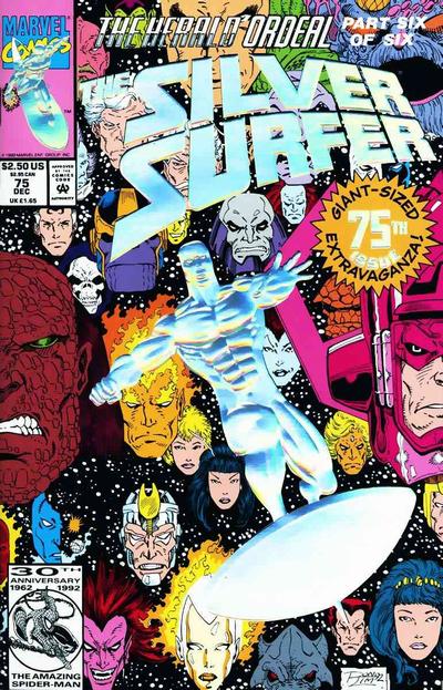 Silver Surfer #75 [Direct](1987)-Very Fine (7.5 – 9)