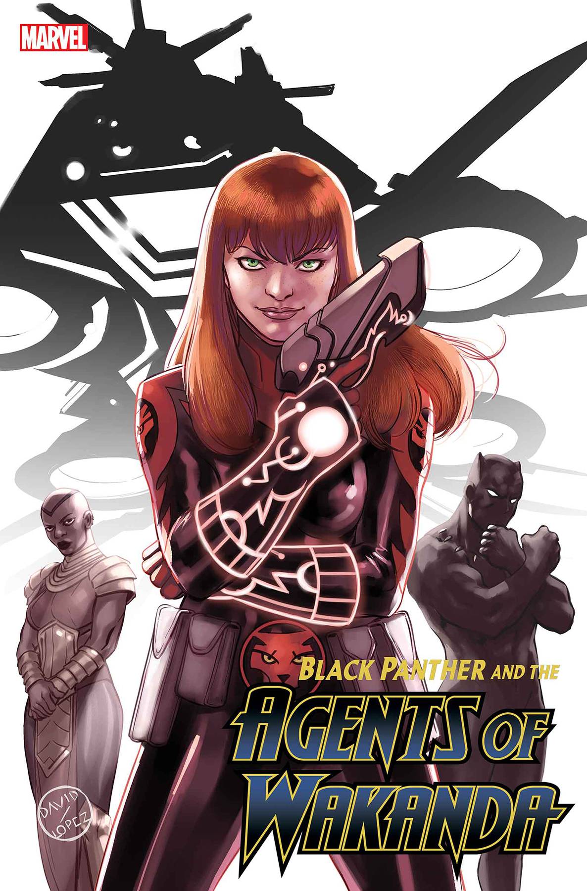 Black Panther And Agents of Wakanda #2 Lopez Mary Jane Variant