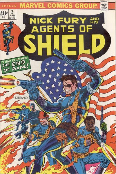 Shield [Nick Fury And His Agents of Shield] #2 - Fn/Vf 7.0