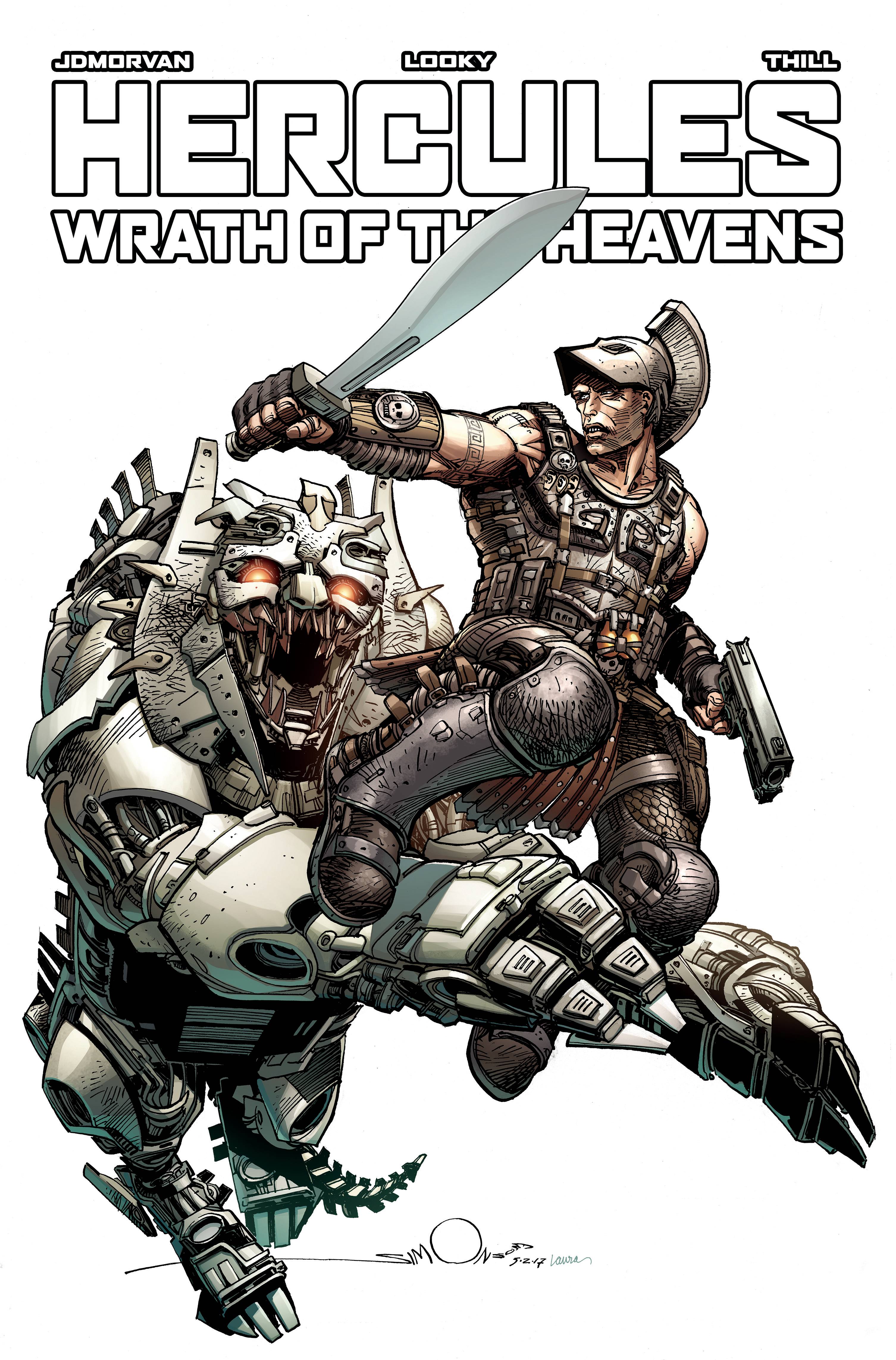 Hercules Wrath of the Heavens #1 Cover A Simonson