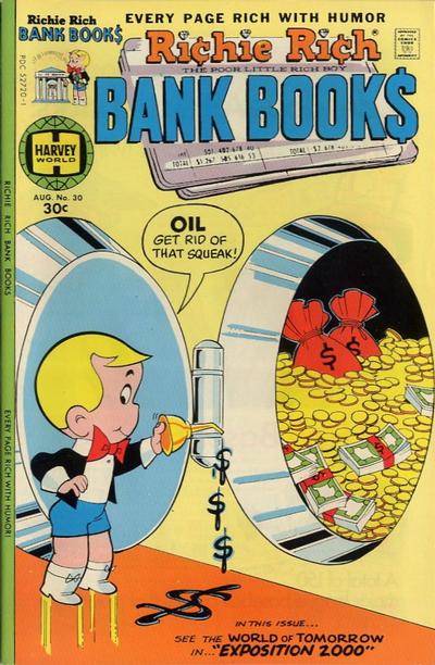 Richie Rich Bank Book #30-Fine