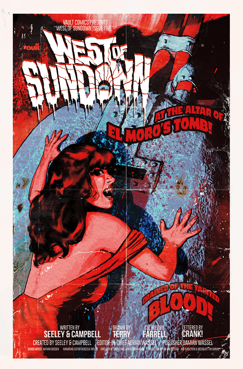 West of Sundown #5 Cover A Aaron Campbell