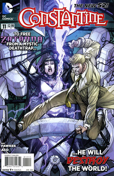 Constantine #11-Very Fine (7.5 – 9) Aco Interior Art Work