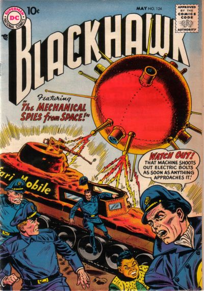 Blackhawk #124-Very Good (3.5 – 5)
