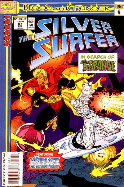 Silver Surfer #87 [Direct Edition]-Very Fine