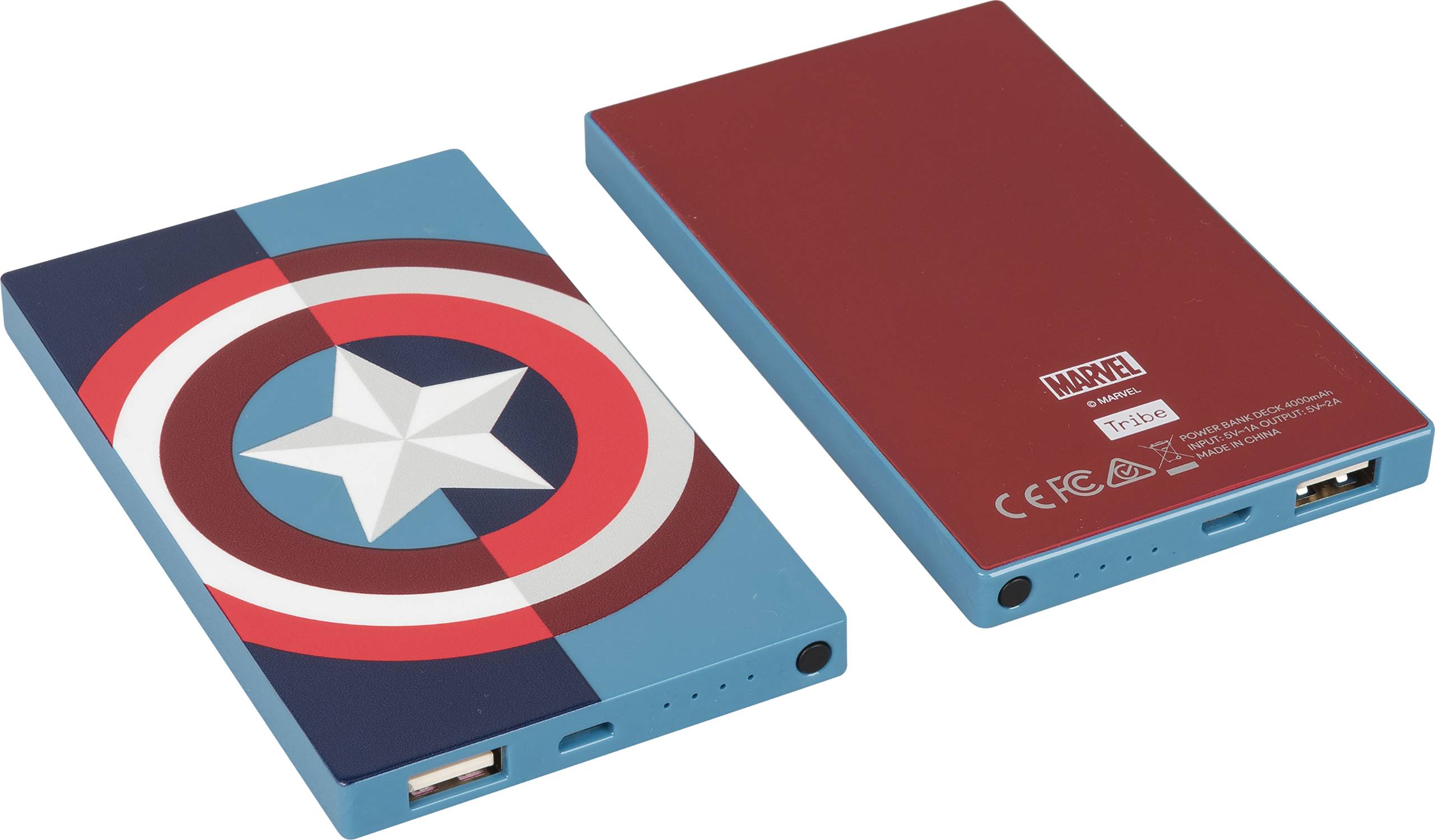 Captain America 4000 Mah Power Bank