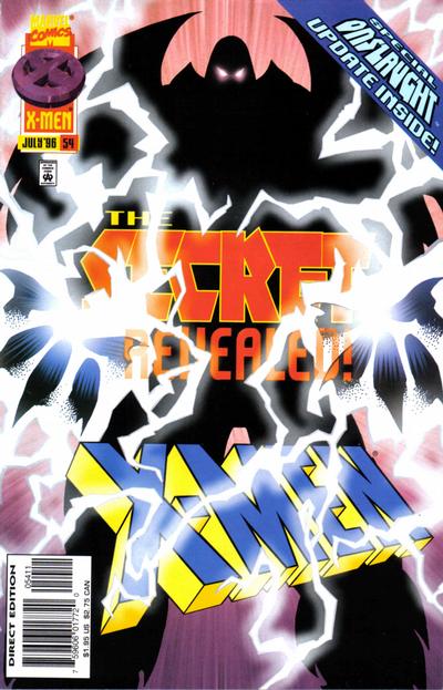 X-Men #54 [Direct Edition]-Very Fine (7.5 – 9)