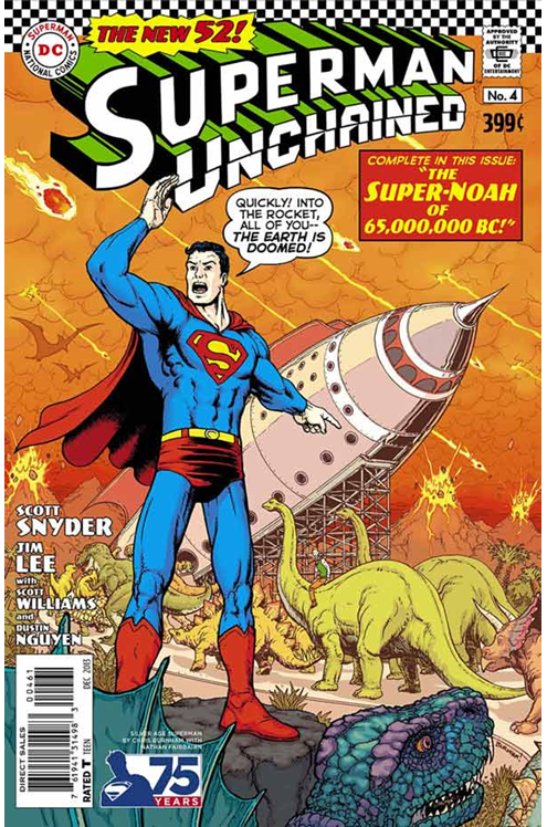 Superman Unchained #4 1 for 50 Incentive Chris Burnham