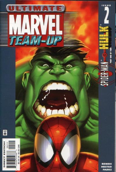 Ultimate Marvel Team-Up #2-Near Mint (9.2 - 9.8) 1st Appearance of The Hulk In The Ultimate Universe