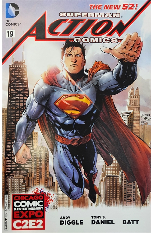 Action Comics #19 [Chicago Comic & Entertainment Expo Cover]