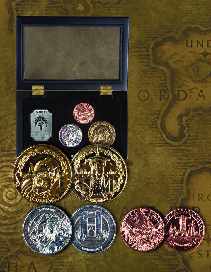 World of Warcraft Horde Collectible Coin Set