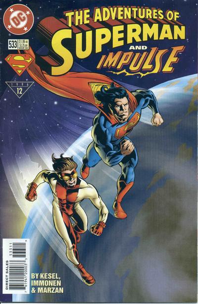 Adventures of Superman #533 [Direct Sales]-Very Fine (7.5 – 9)