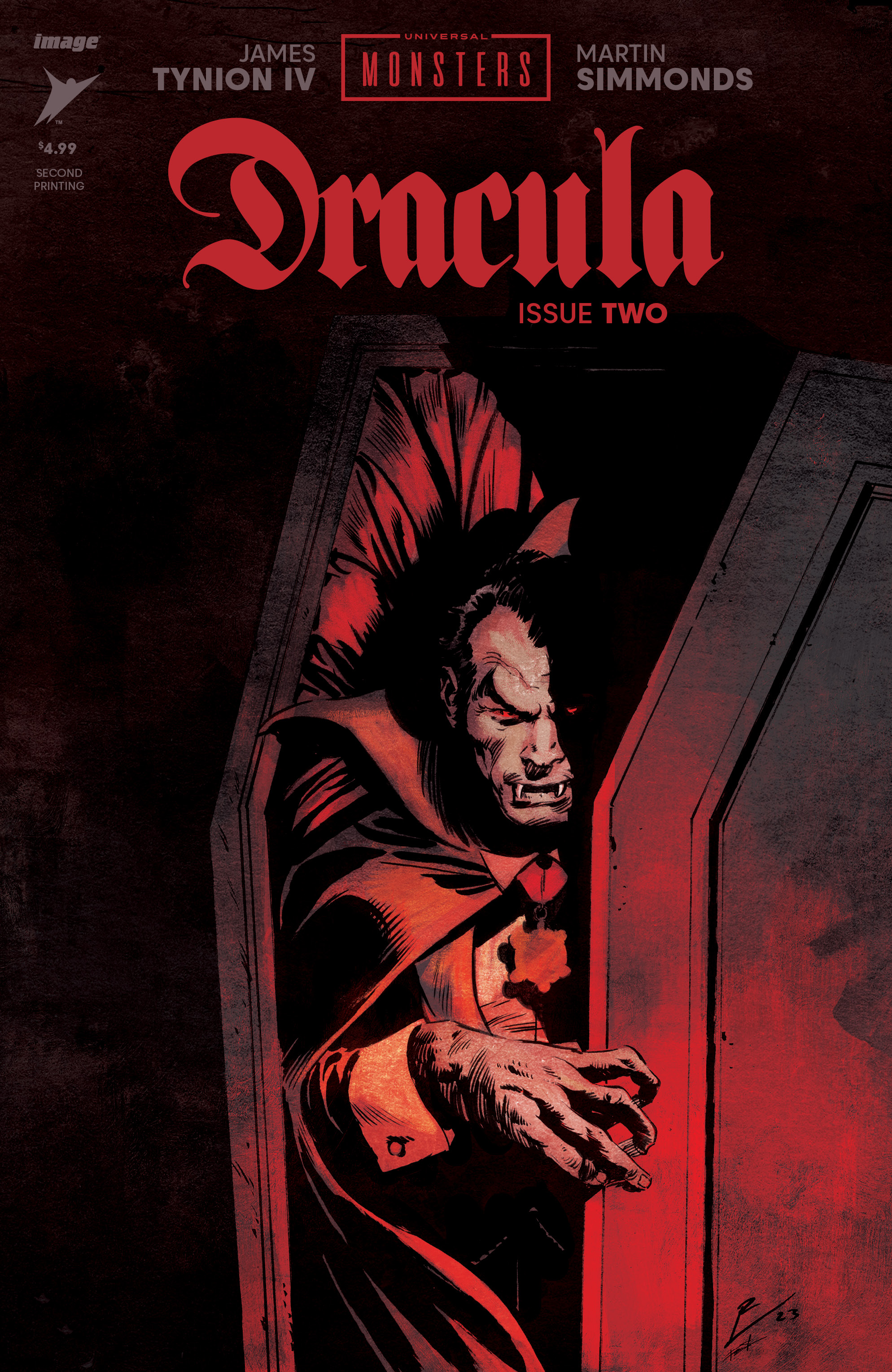 Universal Monsters Dracula #2 Second Printing (Of 4)