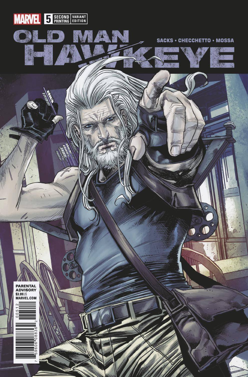 Old Man Hawkeye #5 (Of 12) 2nd Printing Checchetto Variant