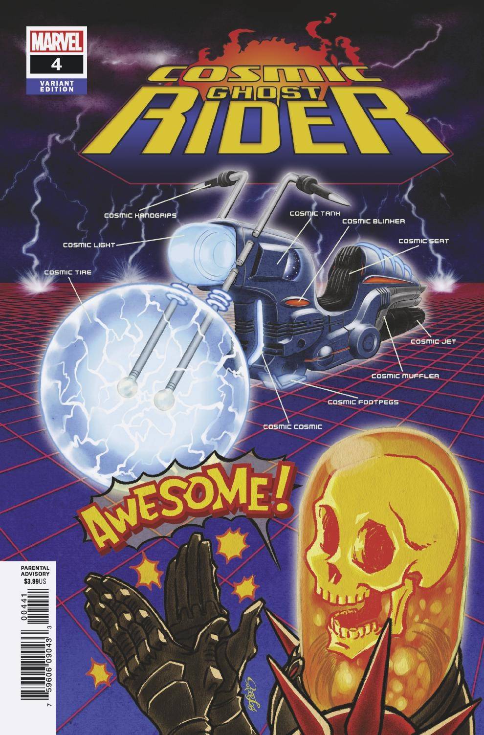 Cosmic Ghost Rider #4 Superlog Variant (Of 5) (2018)