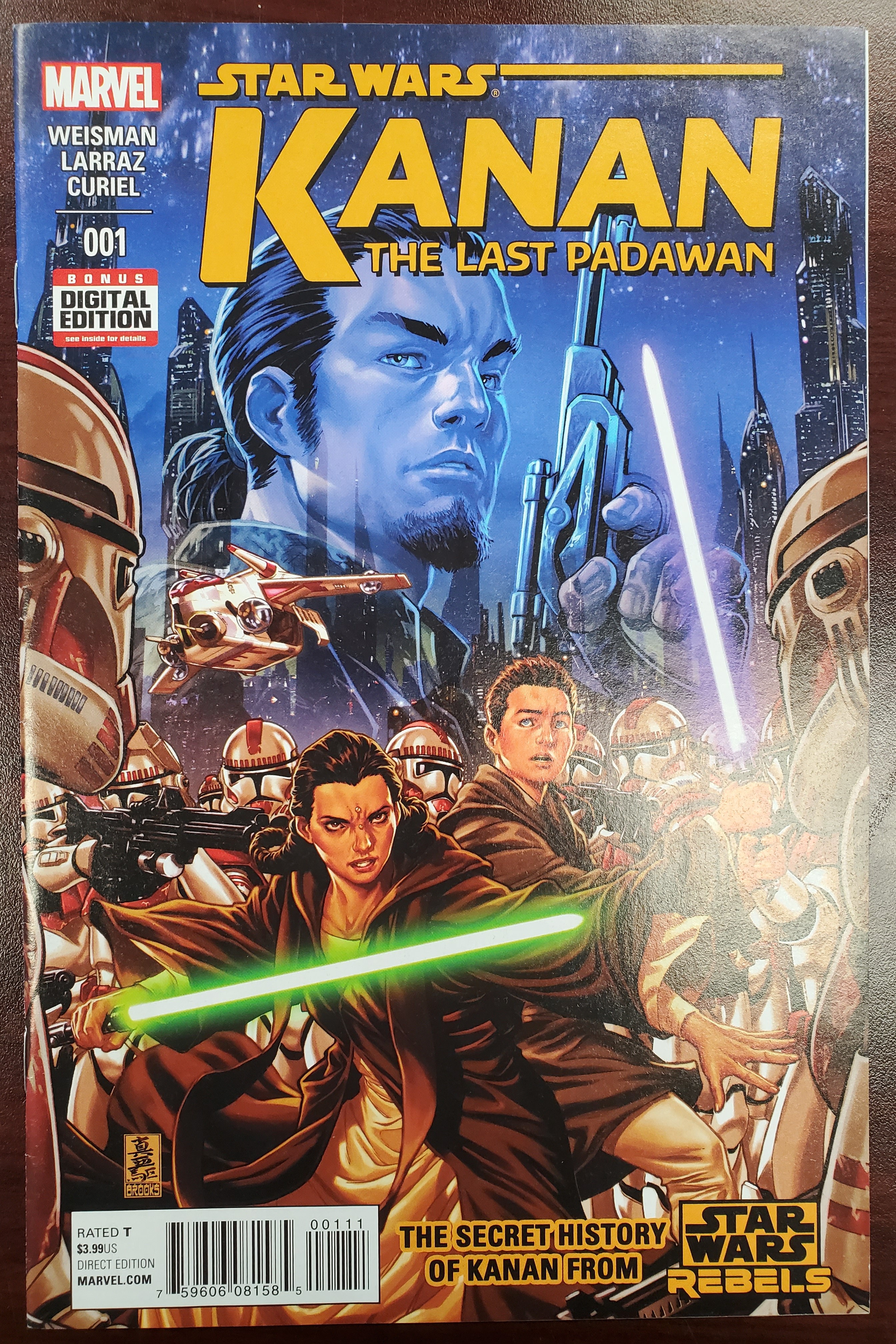 Star Wars Kanan (Marvel 2015) #1 High Grade Key