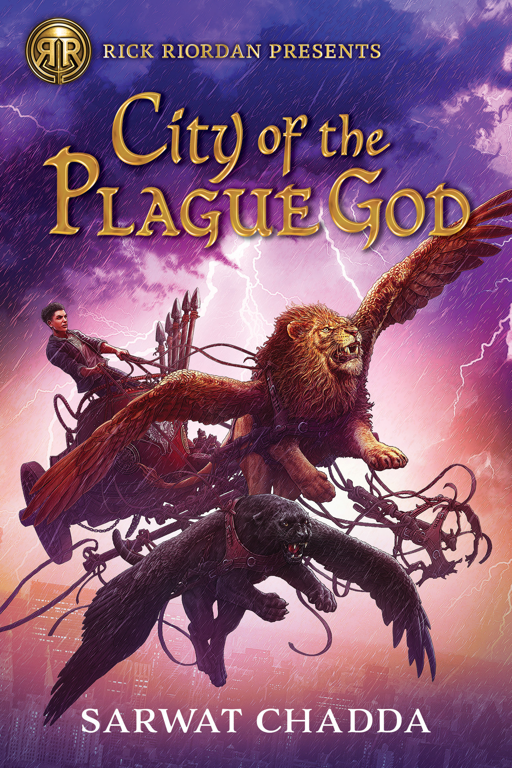 Rick Riordan Presents: City Of The Plague God-The Adventures Of Sik Aziz Book 1 (Hardcover Book)