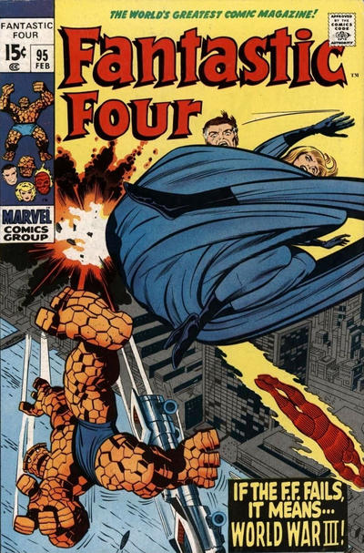 Fantastic Four #95 - Vf+ 8.5