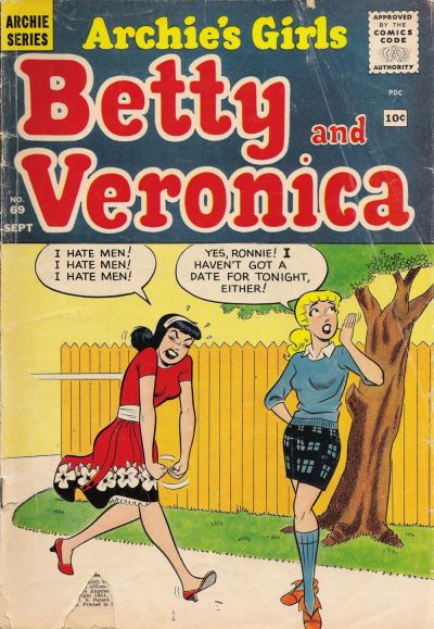 Archie's Girls Betty And Veronica #69 - G-