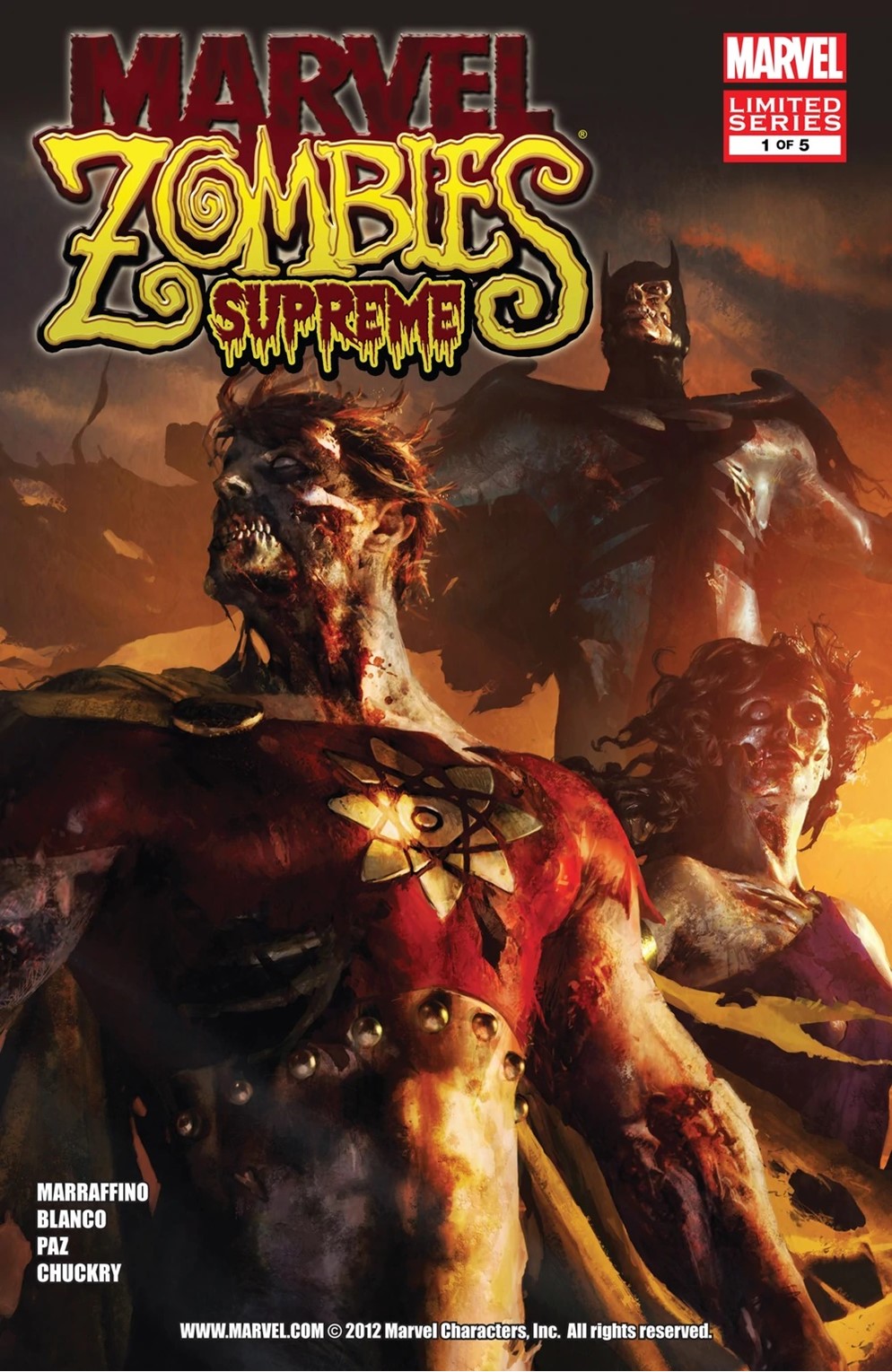 Marvel Zombies Supreme Limited Series Issues 1-5
