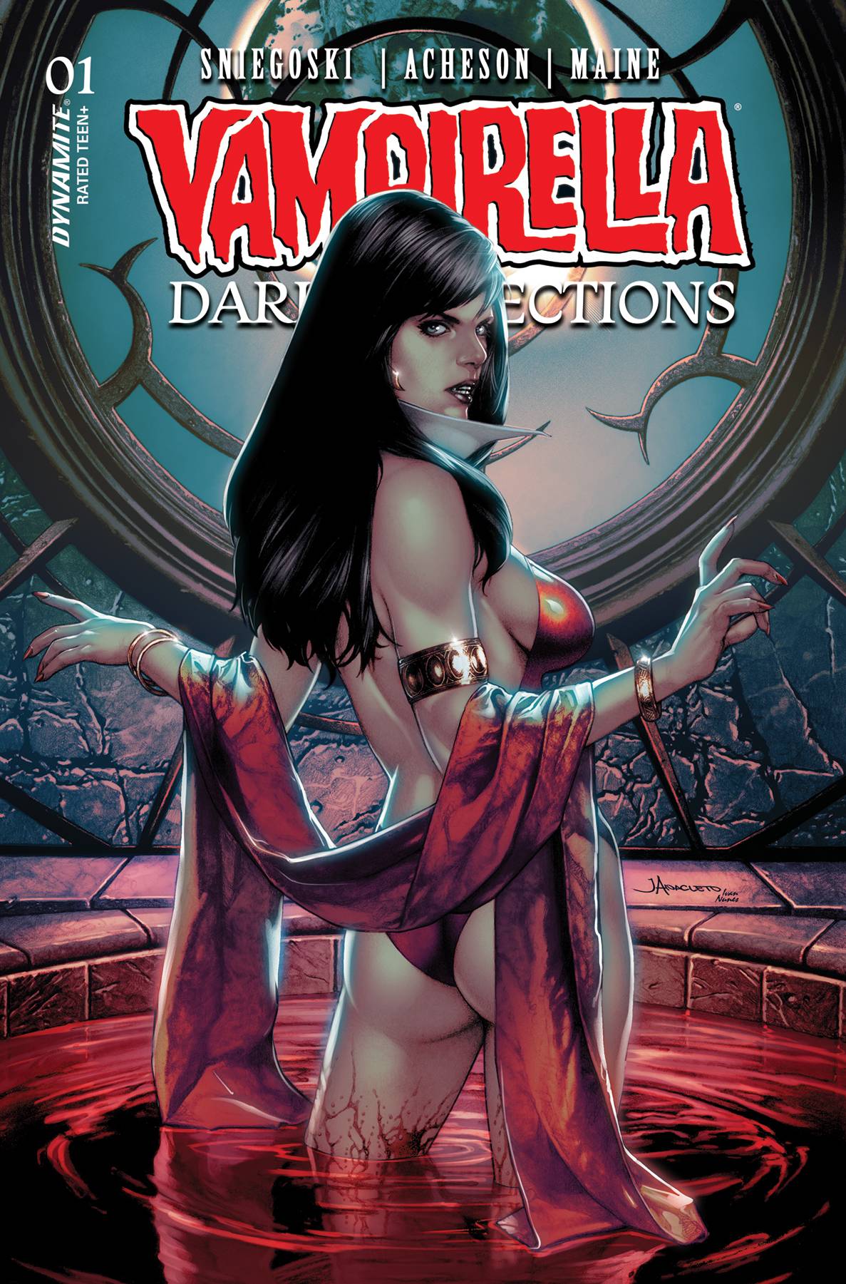 Vampirella Dark Reflections #1 Cover O 15 Copy Incentive Anacleto Foil